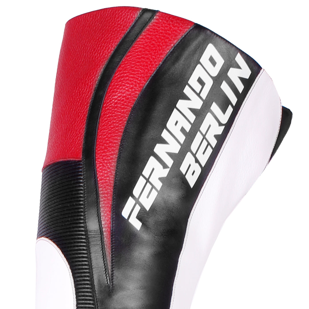 Botas Racer hasta el muslo (modelo 617) de cuero