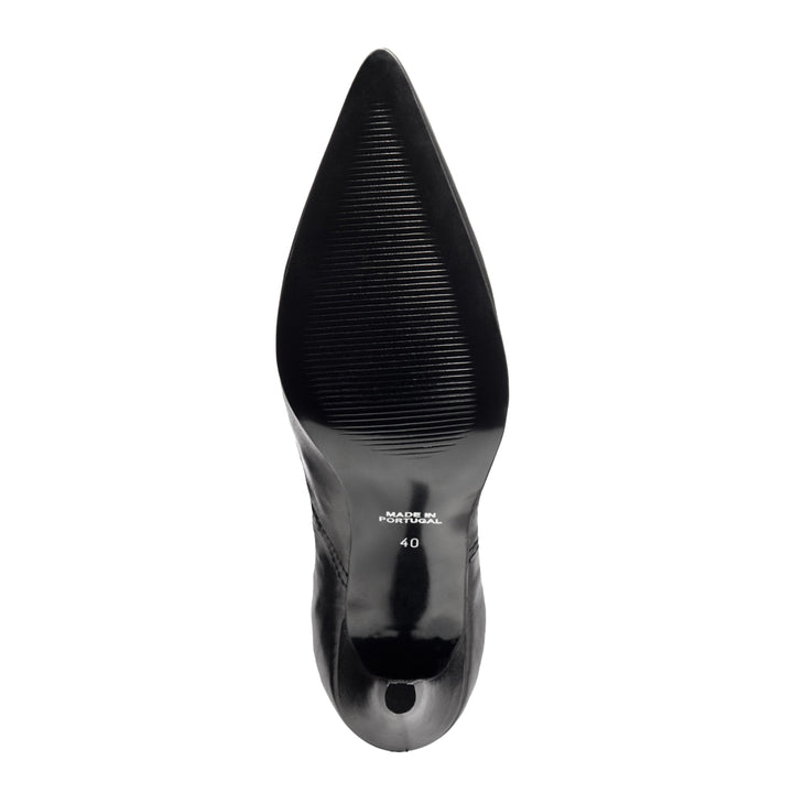 Cuissardes classiques à revers (modèle 111) cuir noir
