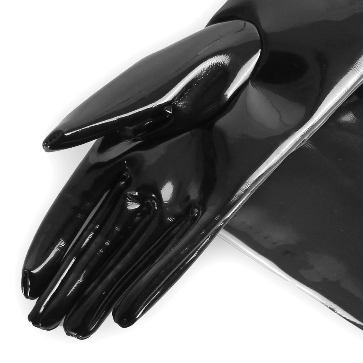 OPERA NATIONAL DE PARIS ベロア黒39 Opera gloves in vinyl elbow length (model 202) black – Fernando Berlin