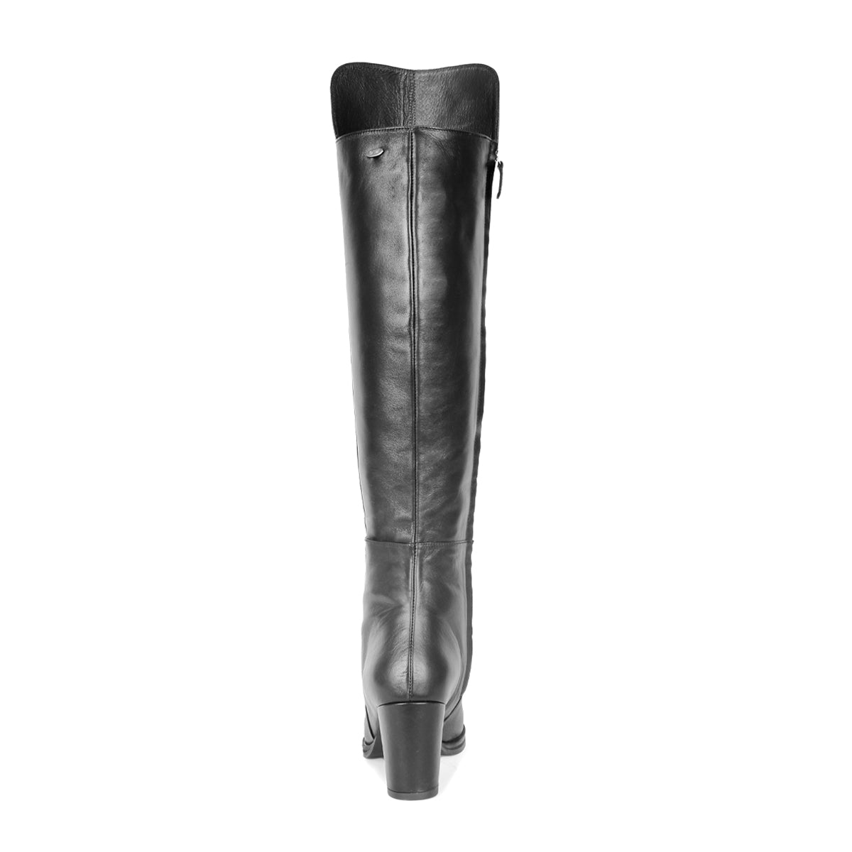 Over the knee boots mid heel model 417 leather camel Fernando Berlin