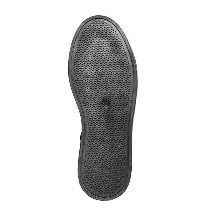 Sneaker thigh highs with lacing (model 500) leather black