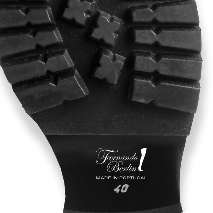 Cuissardes épaisses (modèle 570) cuir noir