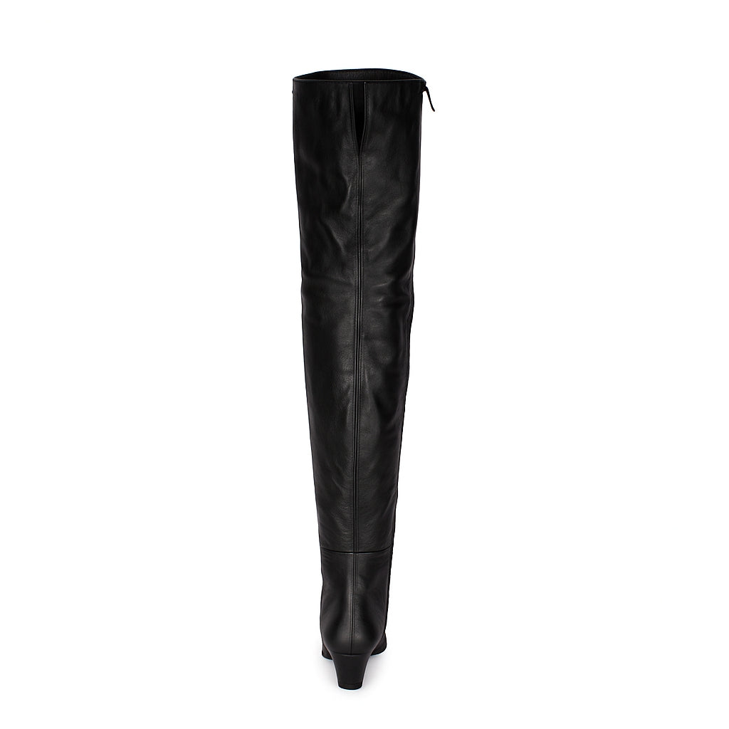 Over-the-knee boots "Frédérique Bel" (model 595) leather black
