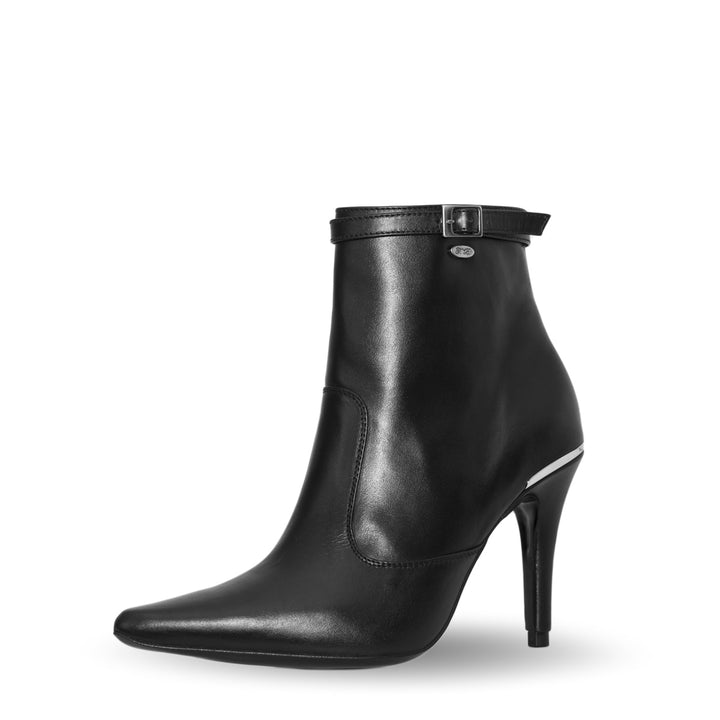 Bottines à fines brides (modèle 811) cuir noir