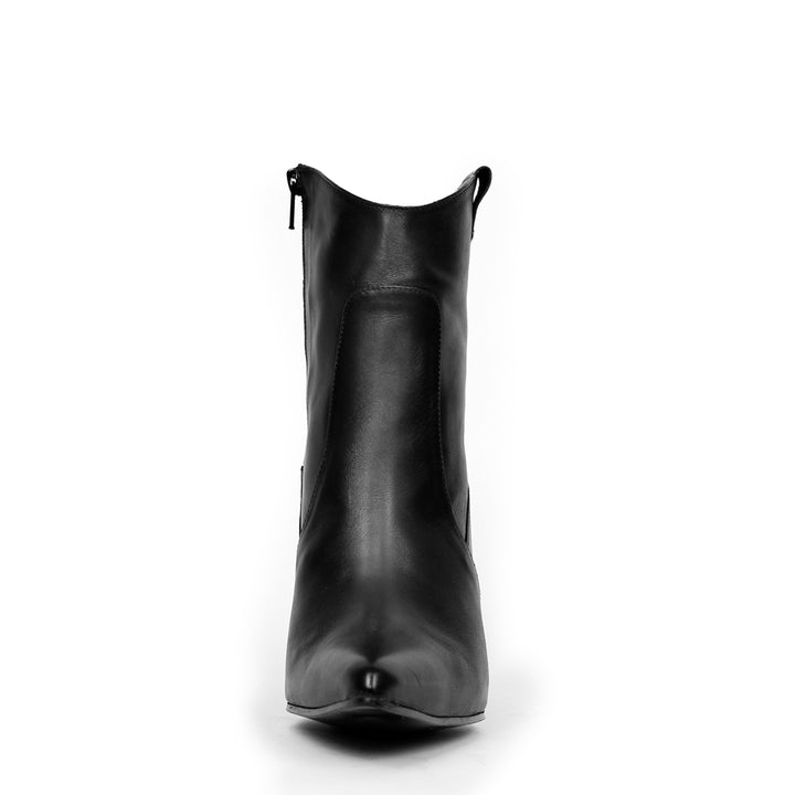 Bottines style western (modèle 812) cuir camel
