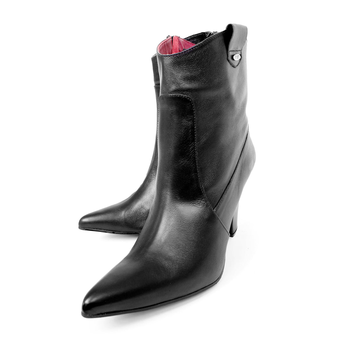 Bottines style western (modèle 812) cuir camel