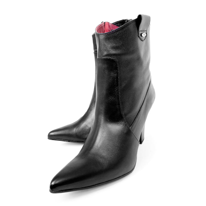 Bottines style western (modèle 812) cuir camel
