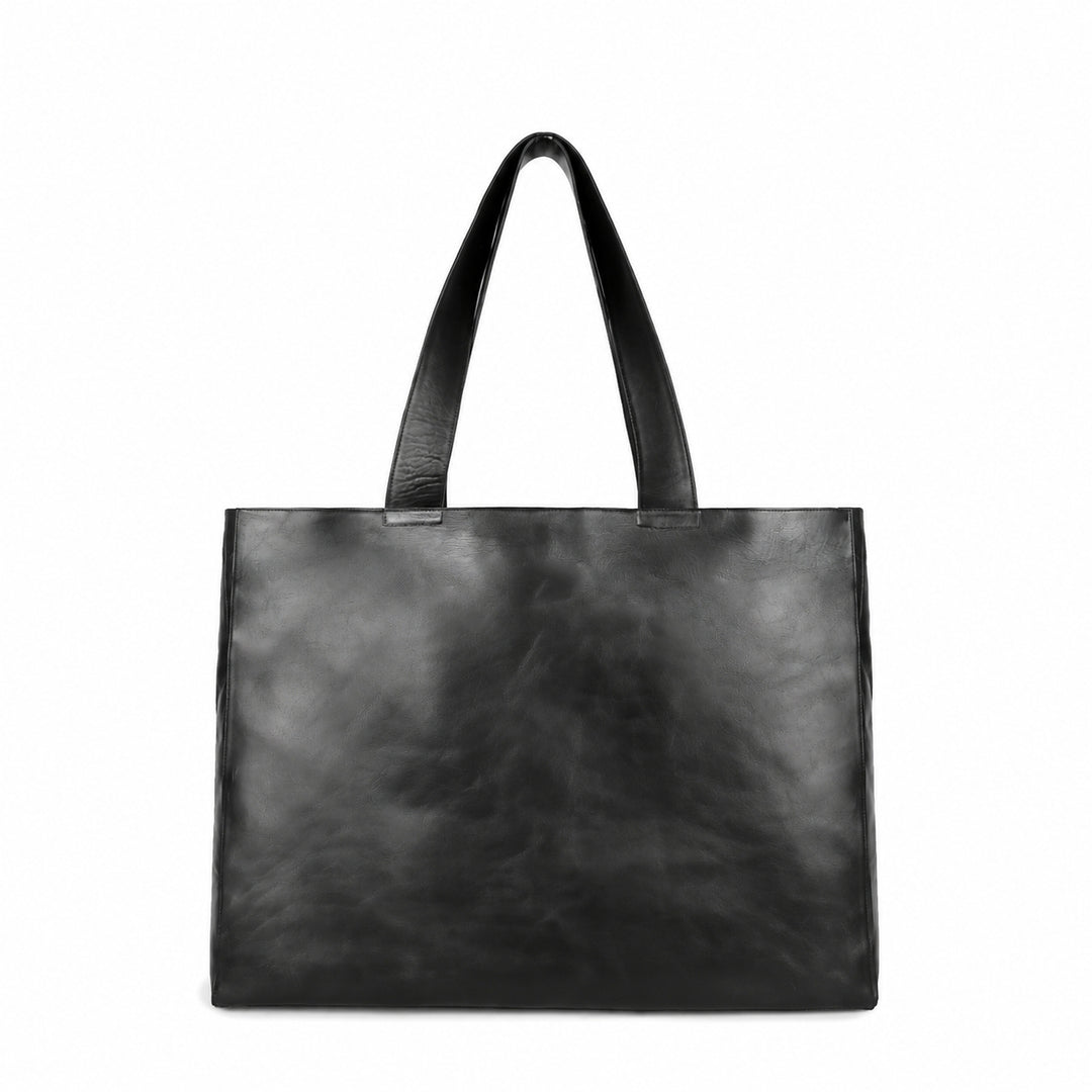 Tote Bag aus Leder oder Vinyl