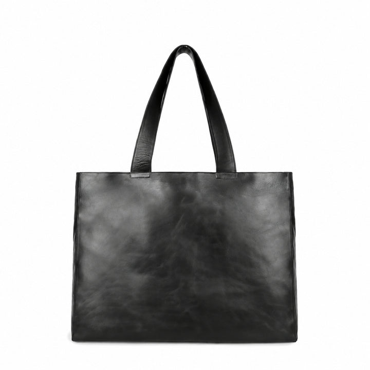 Tote Bag aus Leder oder Vinyl