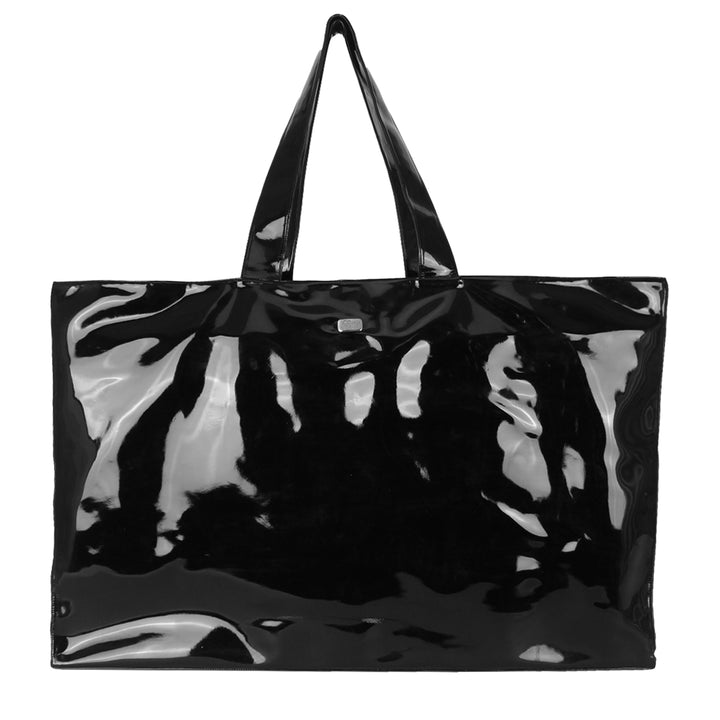 Sac à bottes XL cuir ou vinyle noir