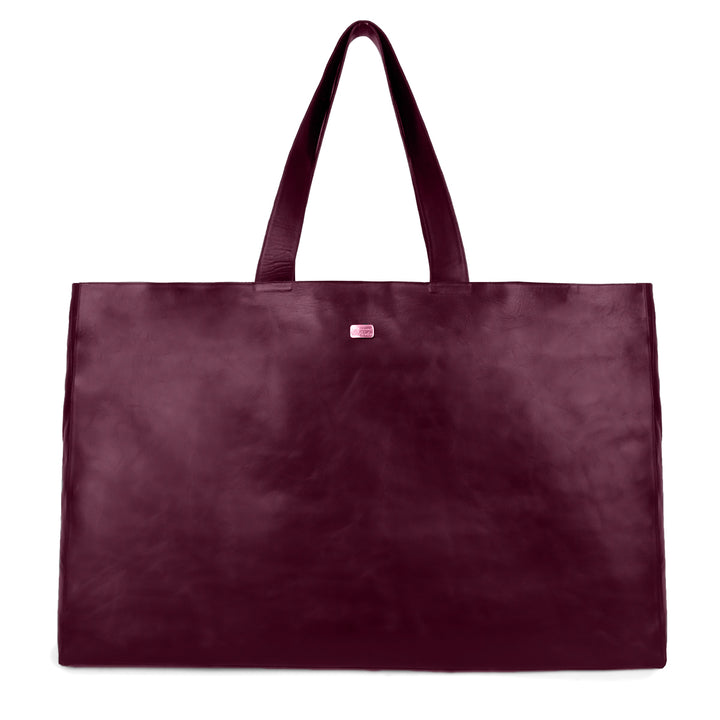 Sac à bottes XL cuir ou vinyle noir