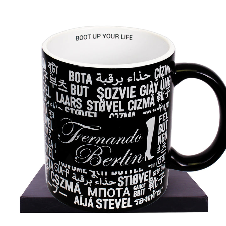 Fernando Berlín taza de café