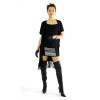 Classic over-the-knee boots flip top high heel made-to-measure (Model 111)