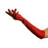 Opera leather gloves above the elbow standard size (Model 202)