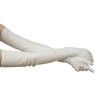 Opera leather gloves above the elbow standard size (Model 202)