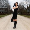 Knee high boot with high heels (Model 301)