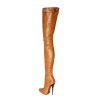 Super long high heel boots crotch high strap made-to-measure (Model 316)