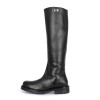 Leather boots knee high (Model 409)