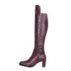 Over-the-knee boots mid heel made-to-measure (Model 417)