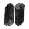 Medios guantes de cuero con boton (Modelo 208)