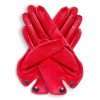Extrakurze Handschuhe mit Knopf aus Leder (Modell 208)