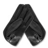 Kurze Lederhandschuhe mit Schleifchen Standardgröße (Modell 213)