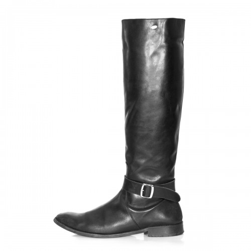 Men's boots knee high with strap (Model 400)