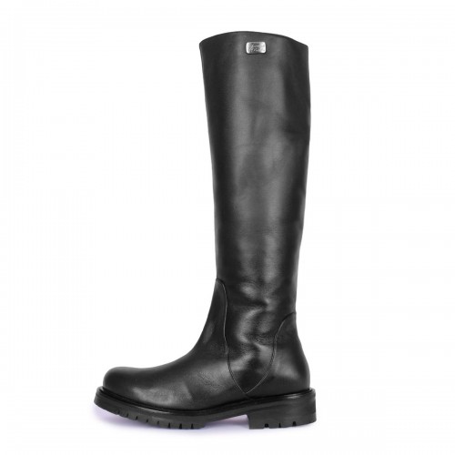 Leather boots knee high made-to-measure (Model 409)