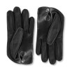 Short leather gloves with bow (Model 213)