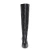 Knee high boot with high heels standard size (Model 301)