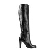 Knee high boot with wide heel made-to-measure (Model 302)