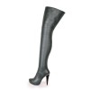 High heel boots crotch high platform made-to-measure (Model 318)