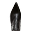 Classic over-the-knee boots flip top block heel made-to-measure (Model 322)