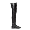 Sneakers thigh high with lacing made-to-measure (Model 500)