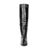 Kneehigh boots with wide shaft and kitten heels made-to-measure (Model 380)